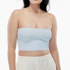 Aritzia Babaton Sculpt Knit Crop Tube Top